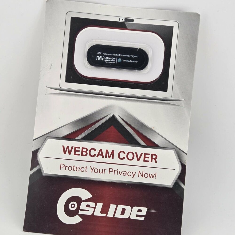 Brand New Sealed Unbranded Webcam Cover Black